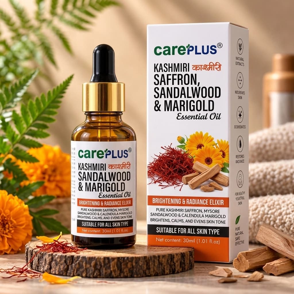 CarePlus Kashmiri Sea Buckthorn Face Serum 30ml – Hydrating & Radiance Care